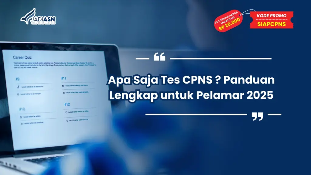 Apa Saja Tes CPNS