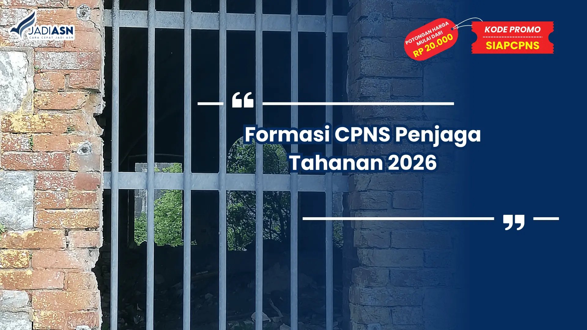 CPNS Penjaga Tahanan