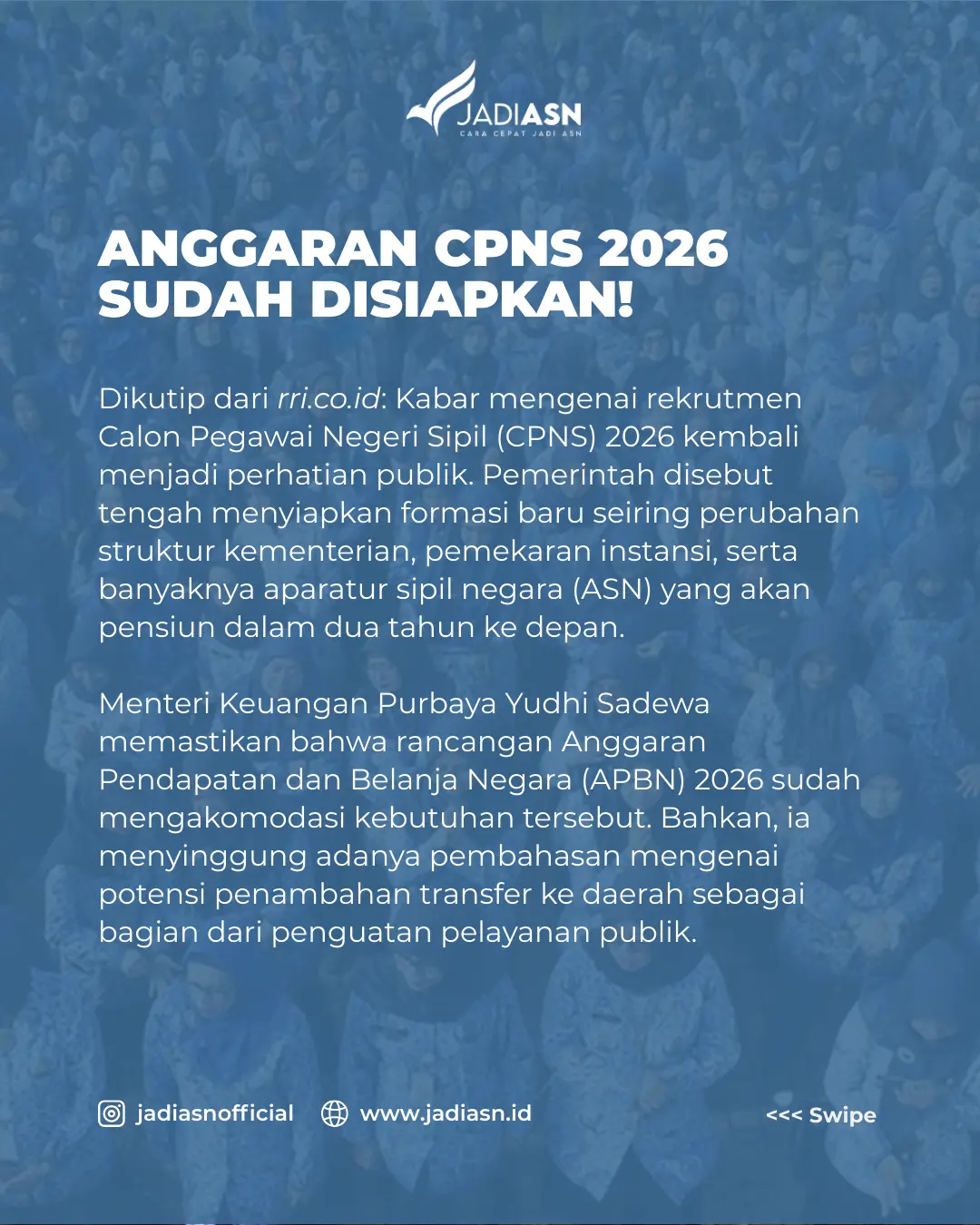anggaran rekrutmen cpns 2026