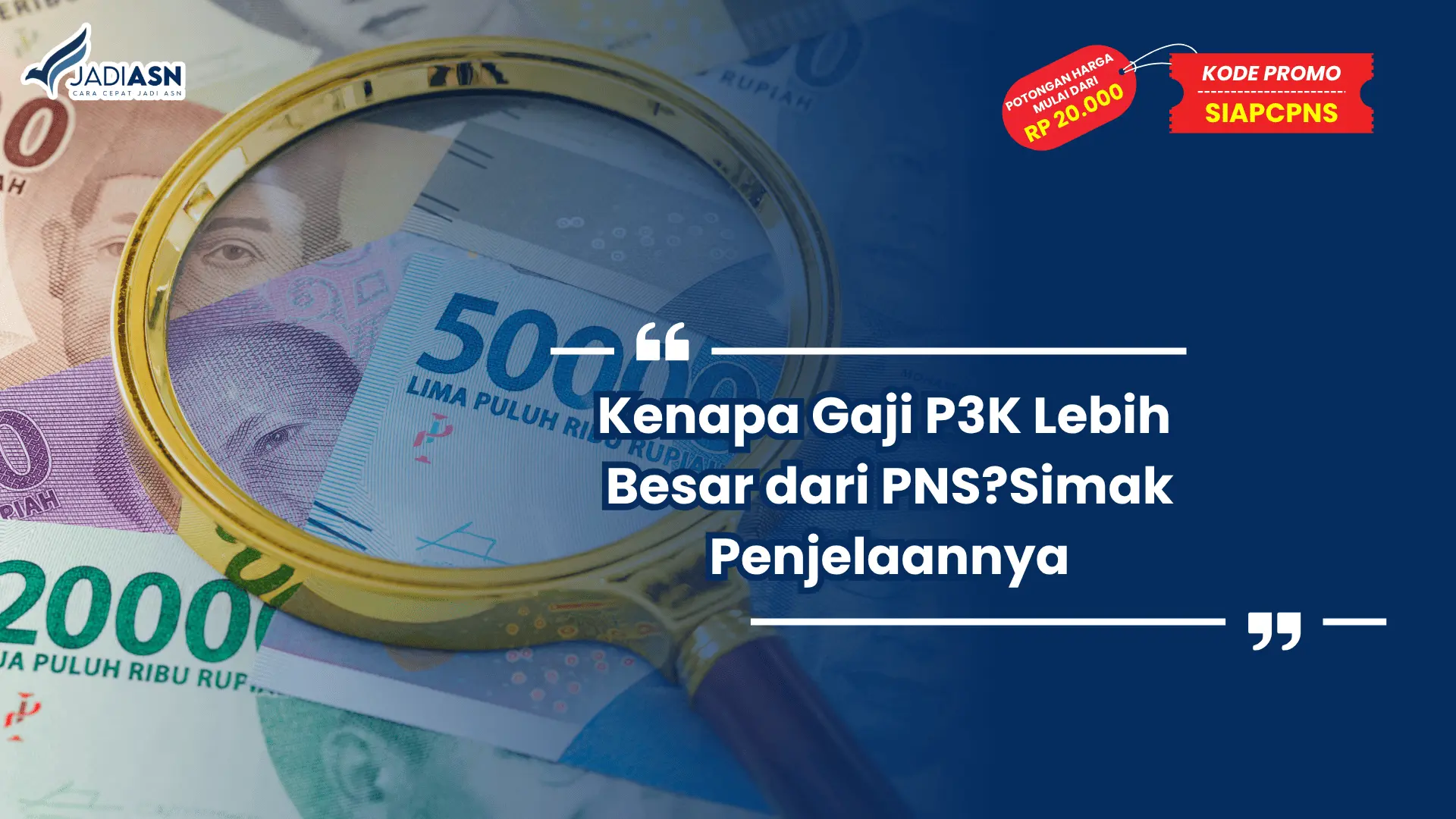Kenapa Gaji P3K Lebih Besar dari PNS