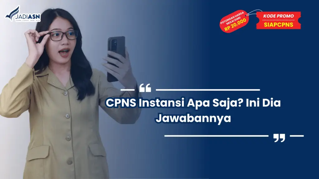CPNS Instansi Apa Saja