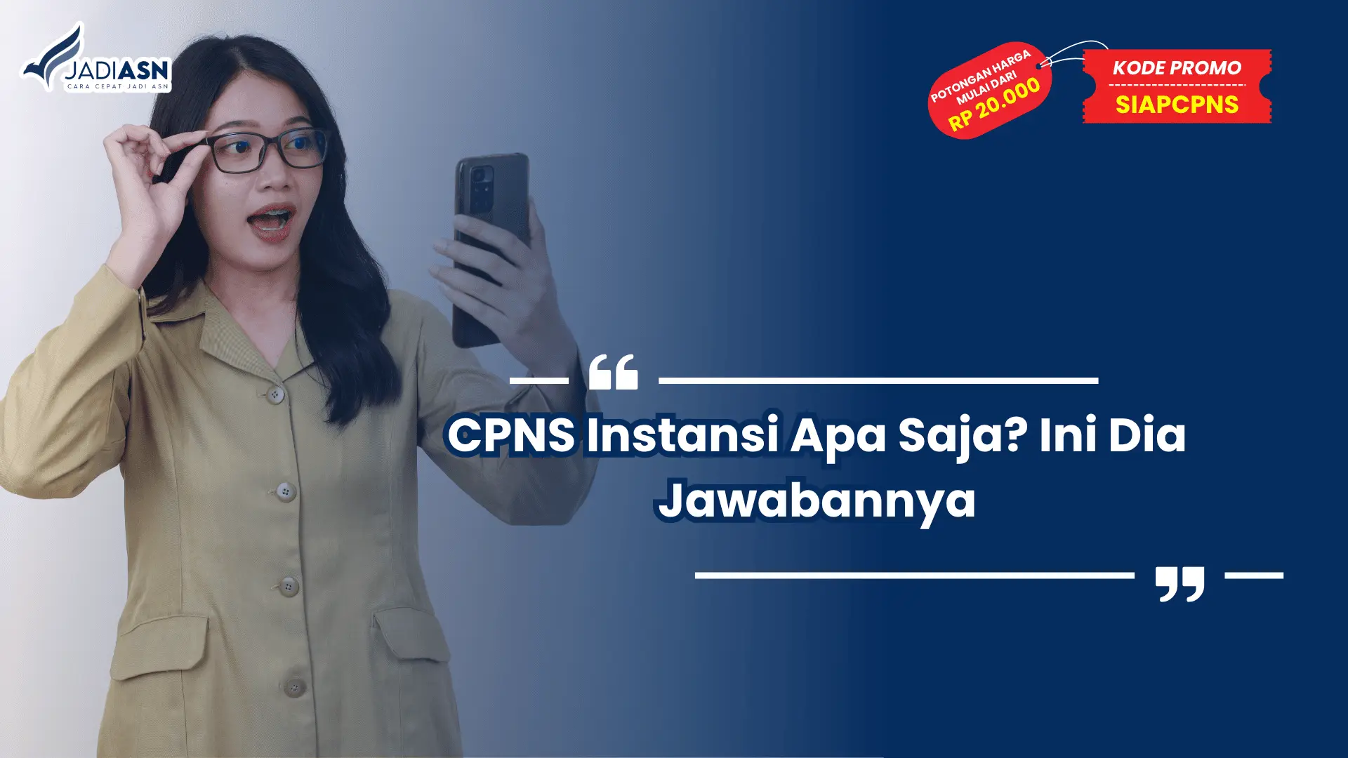 CPNS Instansi Apa Saja