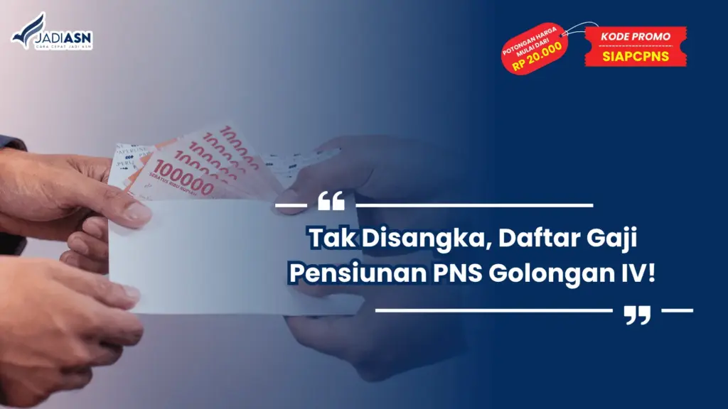 Daftar Gaji Pensiunan PNS
