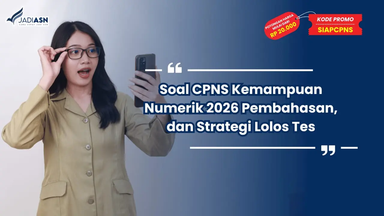 Soal CPNS Kemampuan Numerik 2026