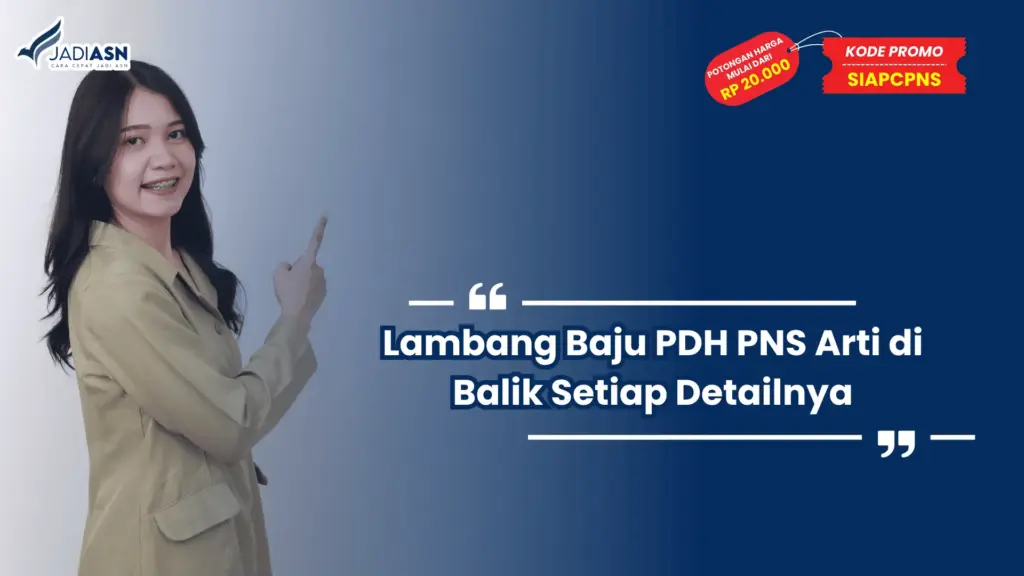 Lambang Baju PDH PNS