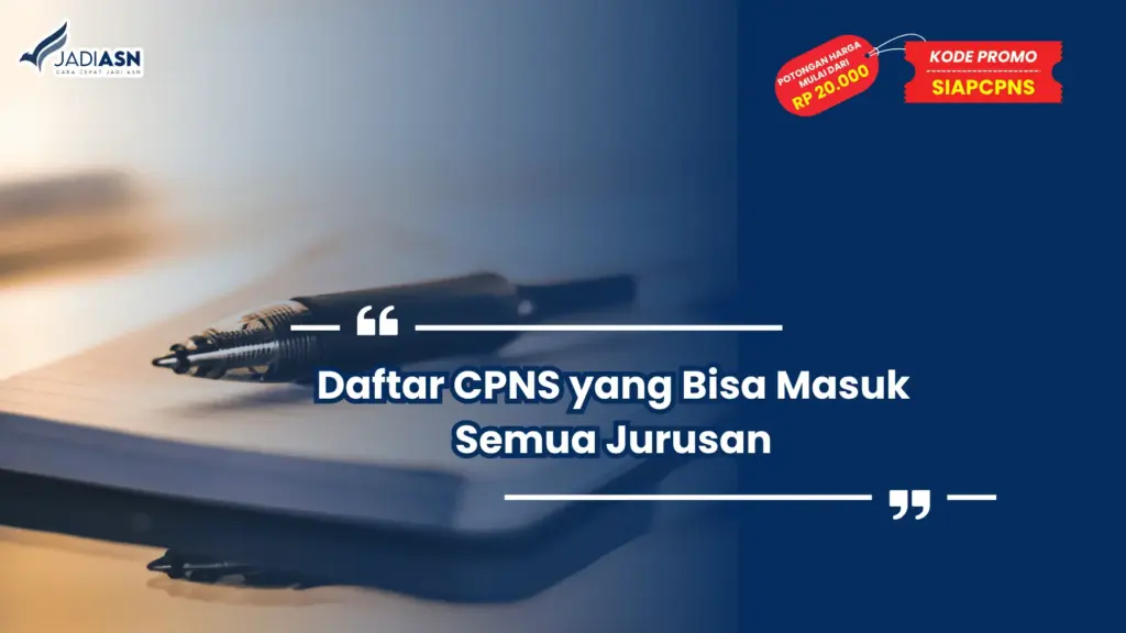 CPNS yang Bisa Semua Jurusan