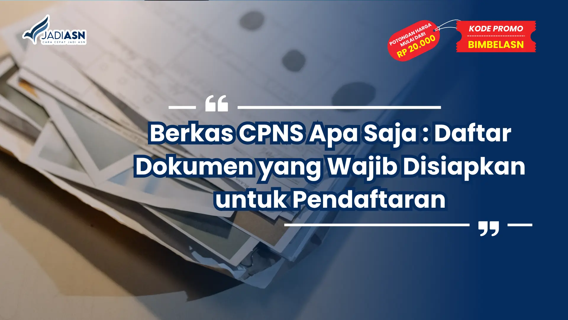 berkas cpns apa saja