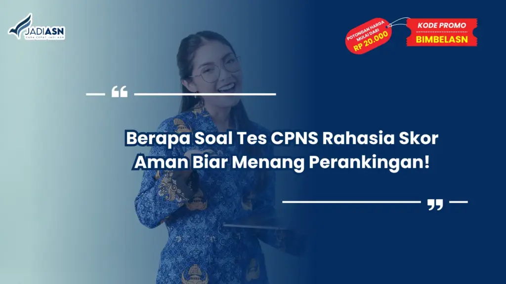 berapa soal tes cpns
