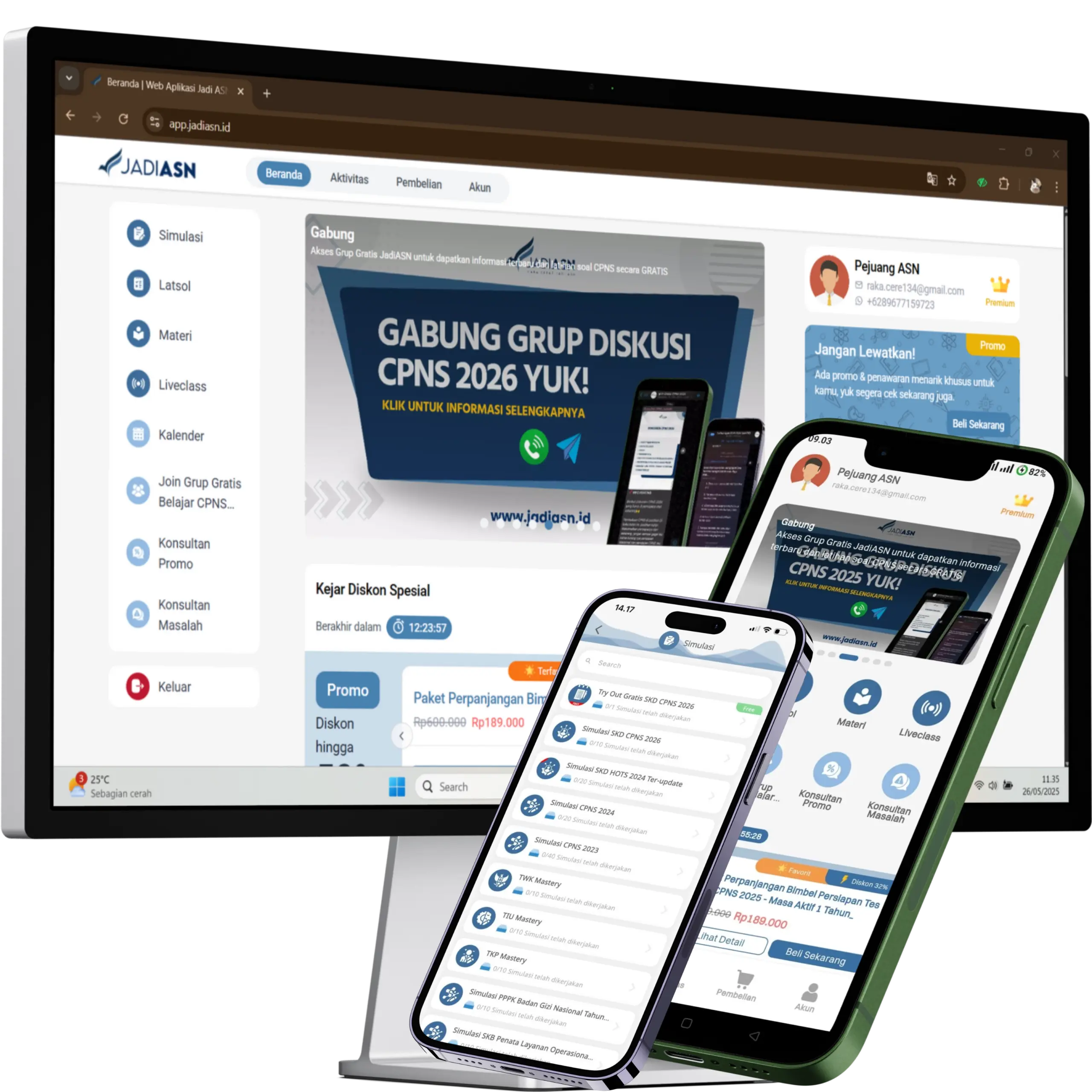 Aplikasi Bimbel CPNS