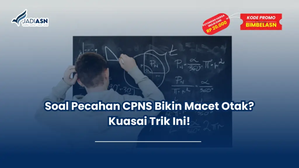 soal pecahan cpns