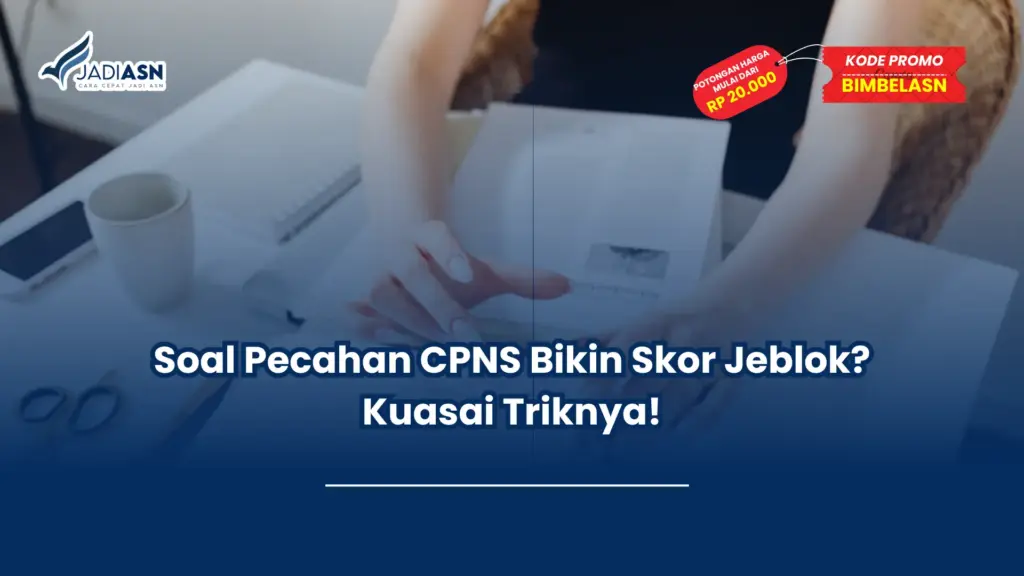 soal pecahan cpns