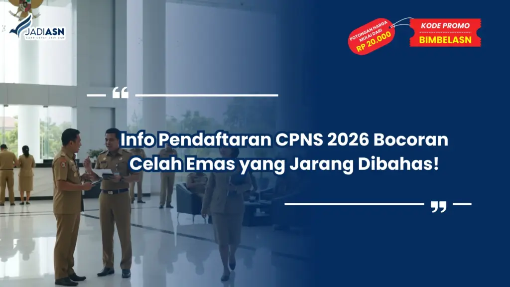info pendaftaran cpns 2026