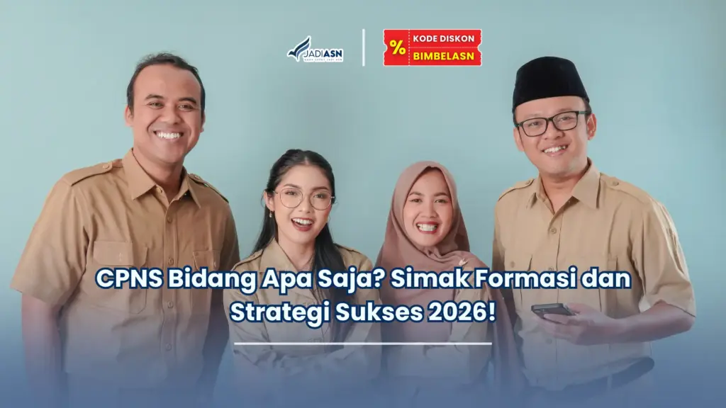 cpns bidang apa saja