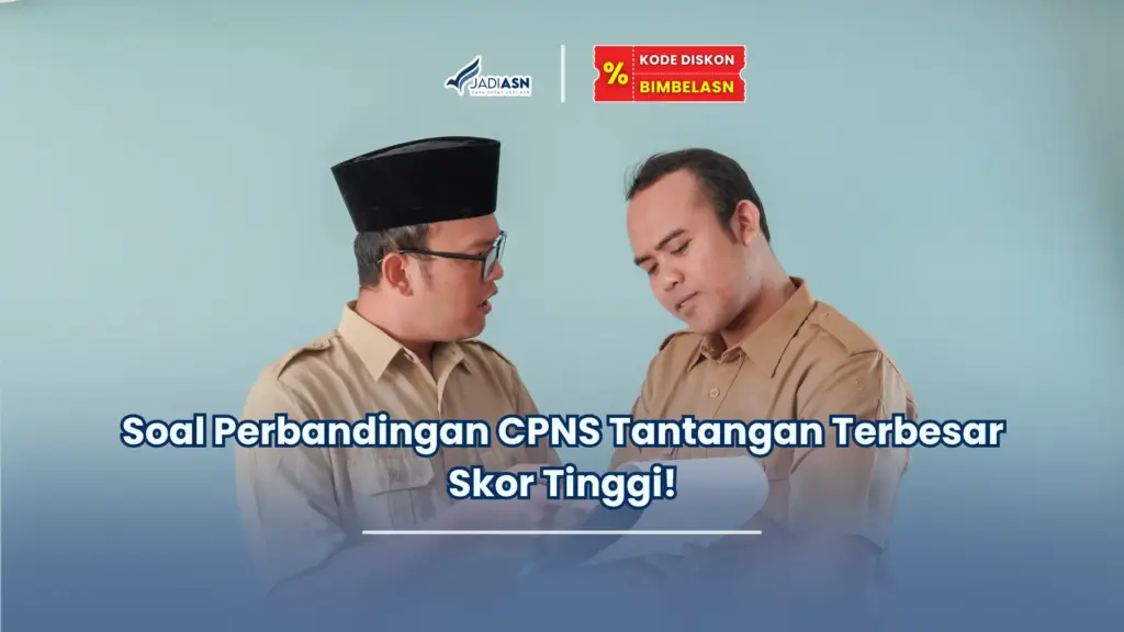 soal perbandingan cpns