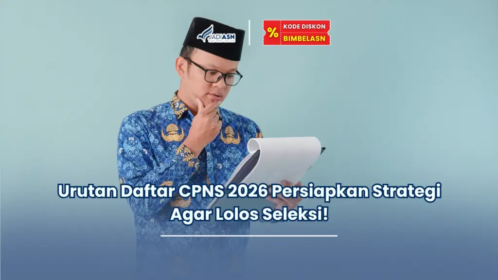 urutan daftar cpns