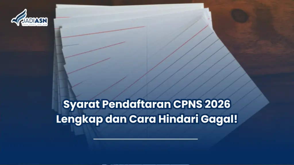 syarat pendaftaran cpns