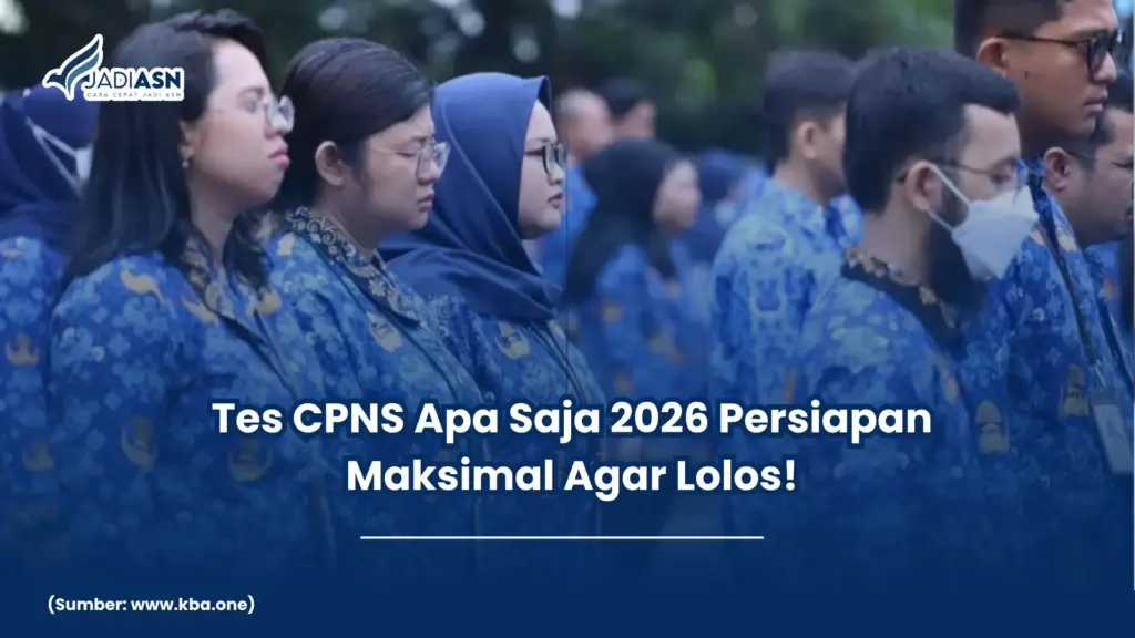 tes cpns apa saja