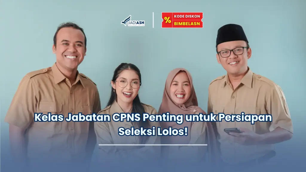 kelas jabatan cpns