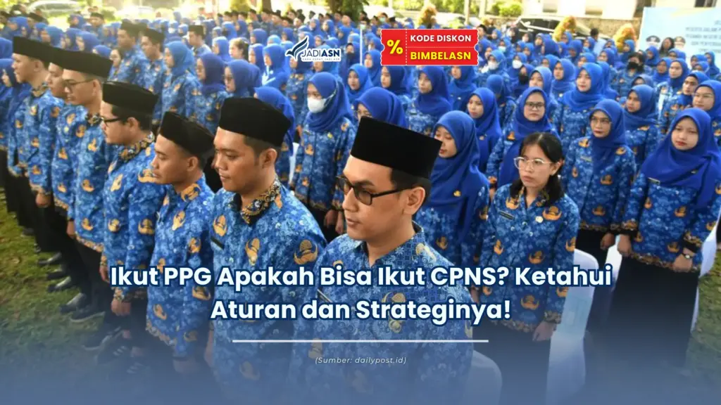 ikut ppg apakah bisa ikut cpns