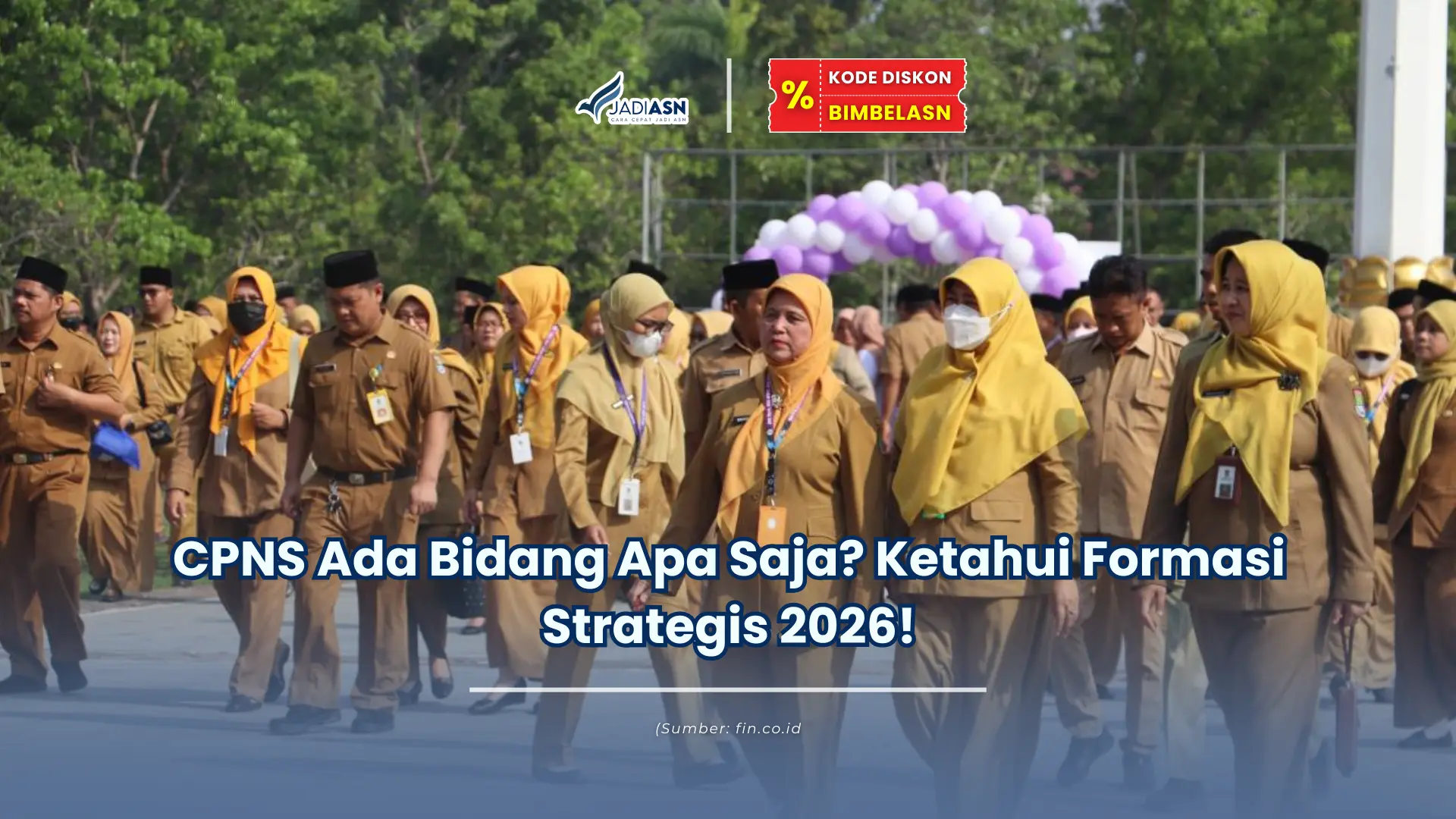 cpns ada bidang apa saja