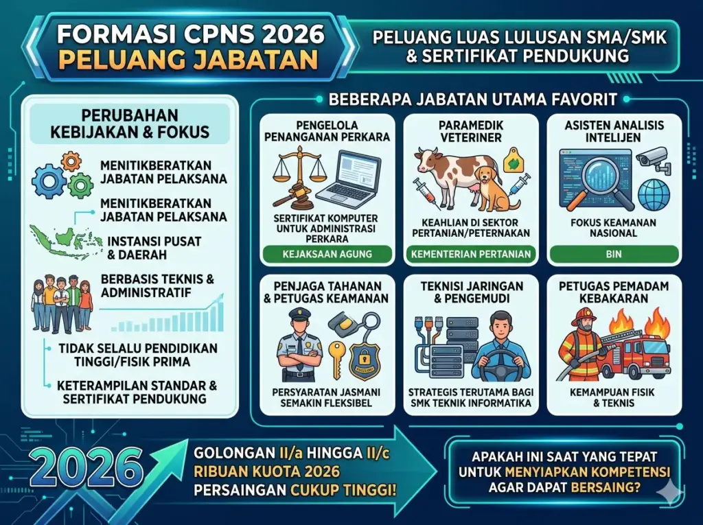 Formasi CPNS 2026 Peluang Jabatan
