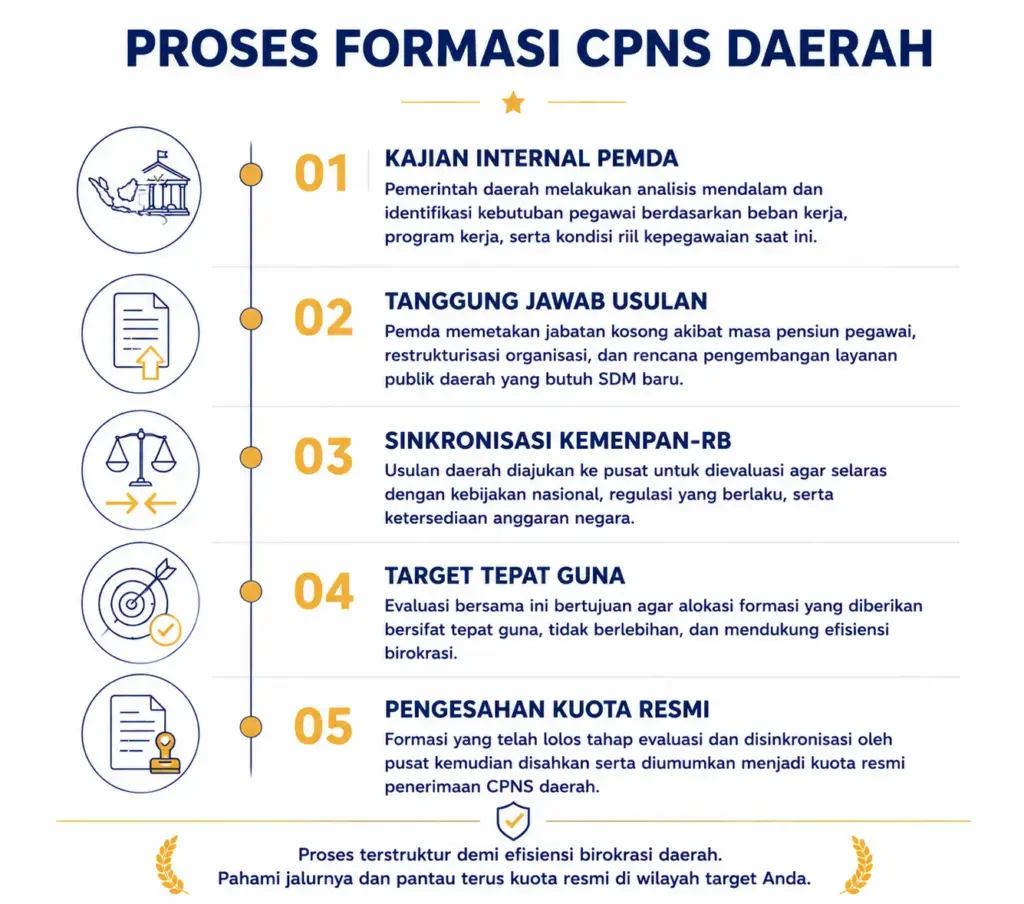 2. Bagaimana Proses Penentuan Formasi CPNS Pemerintah Daerah?