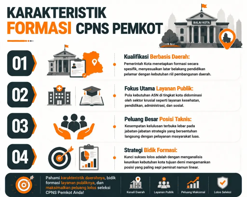 1. Mengulik Kebutuhan dan Karakteristik Formasi CPNS Pemkot