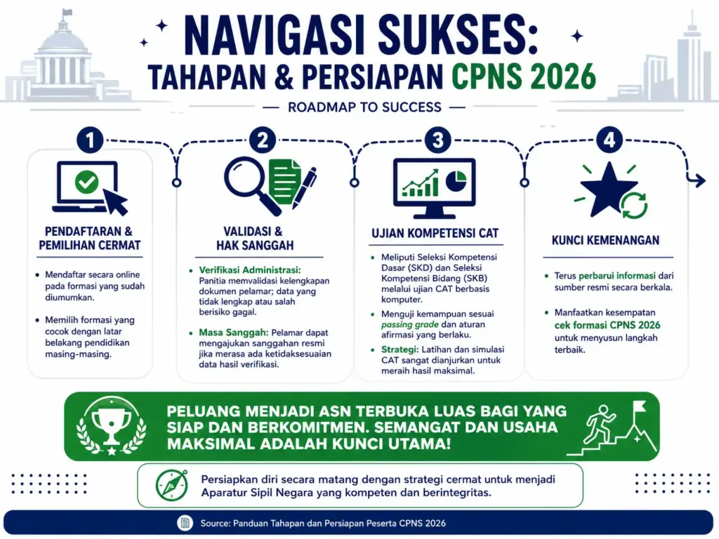 Tahapan dan Persiapan Peserta