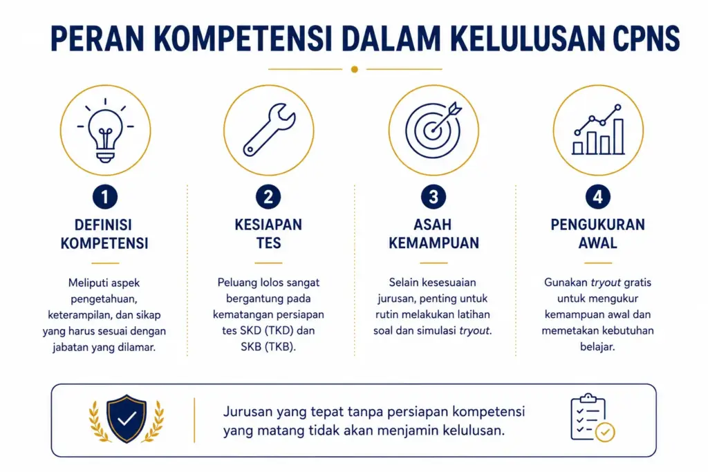 3. Peran Kompetensi dalam Menentukan Peluang Lolos CPNS