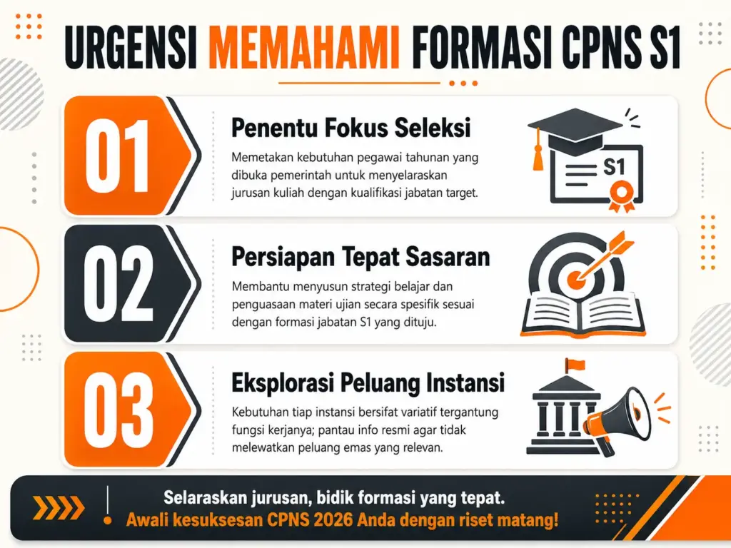 1. Pentingnya Memahami Formasi CPNS 2026 Lulusan S1