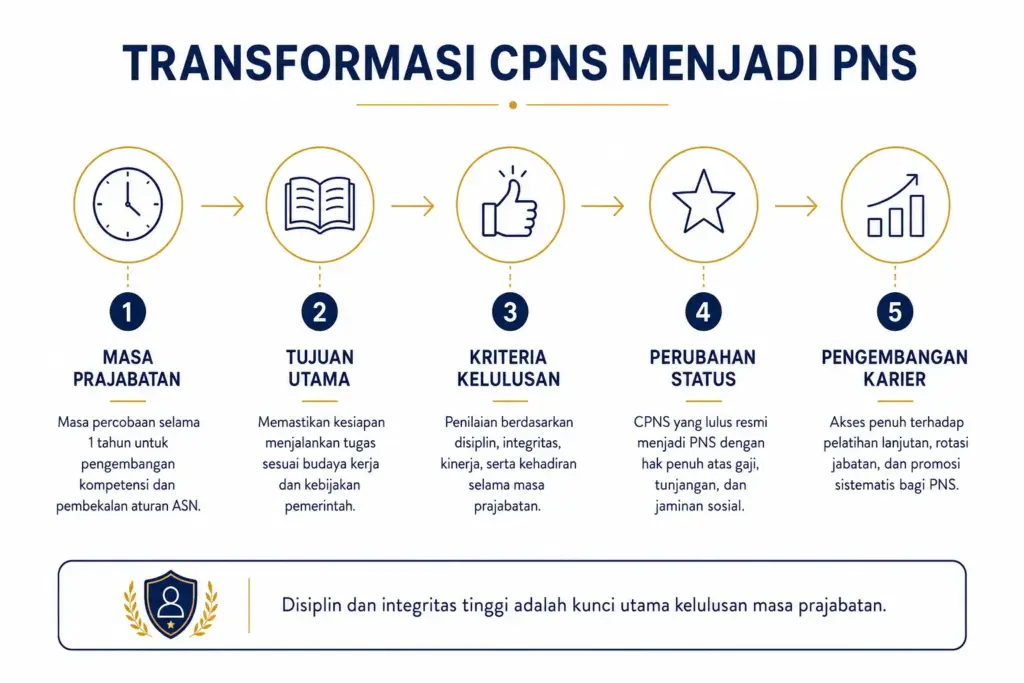 4. Proses Transformasi CPNS Menuju Pegawai Negeri Sipil