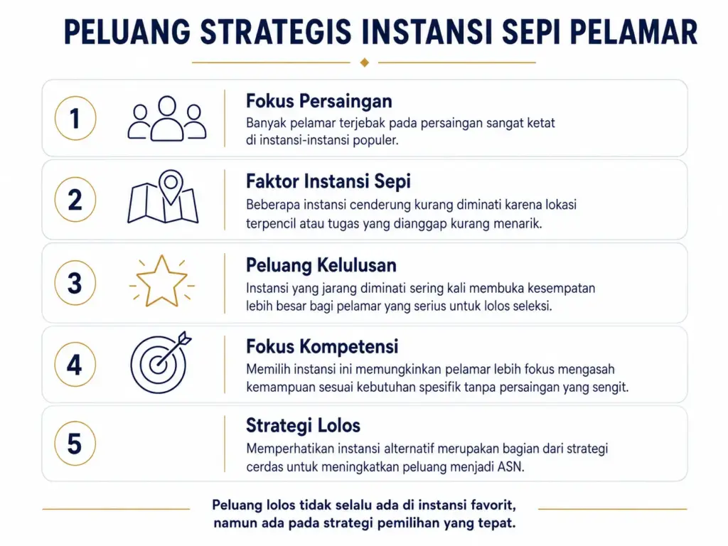 1. Mengapa Instansi CPNS yang Jarang Diminati Perlu Diperhatikan?