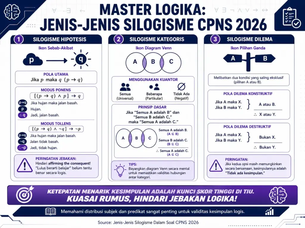 Jenis Jenis Silogisme Dalam Soal CPNS