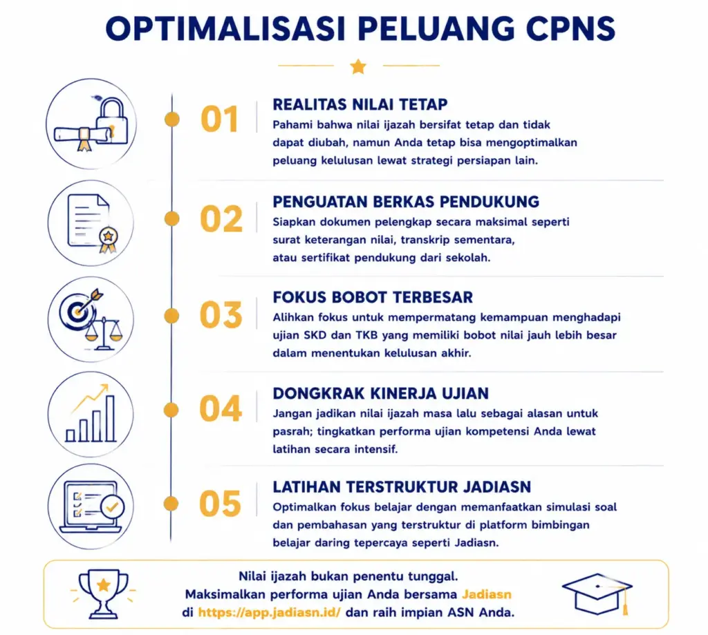 3. Langkah Mengoptimalkan Nilai Ijazah untuk Persiapan CPNS