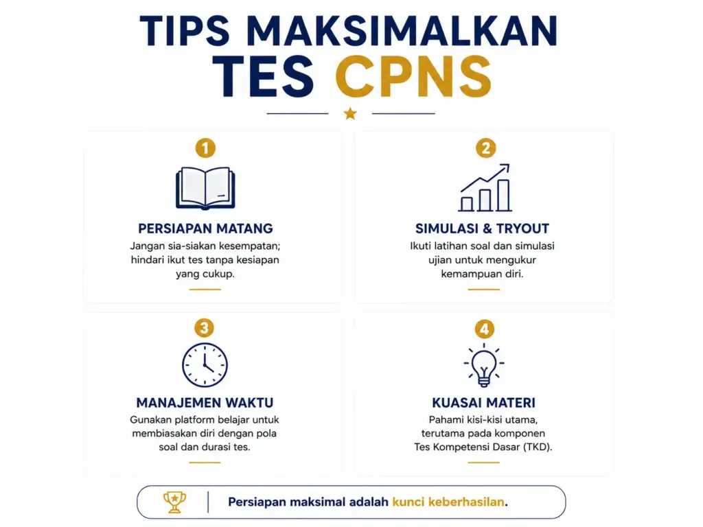 3. Bagaimana Cara Memaksimalkan Kesempatan Tes CPNS?