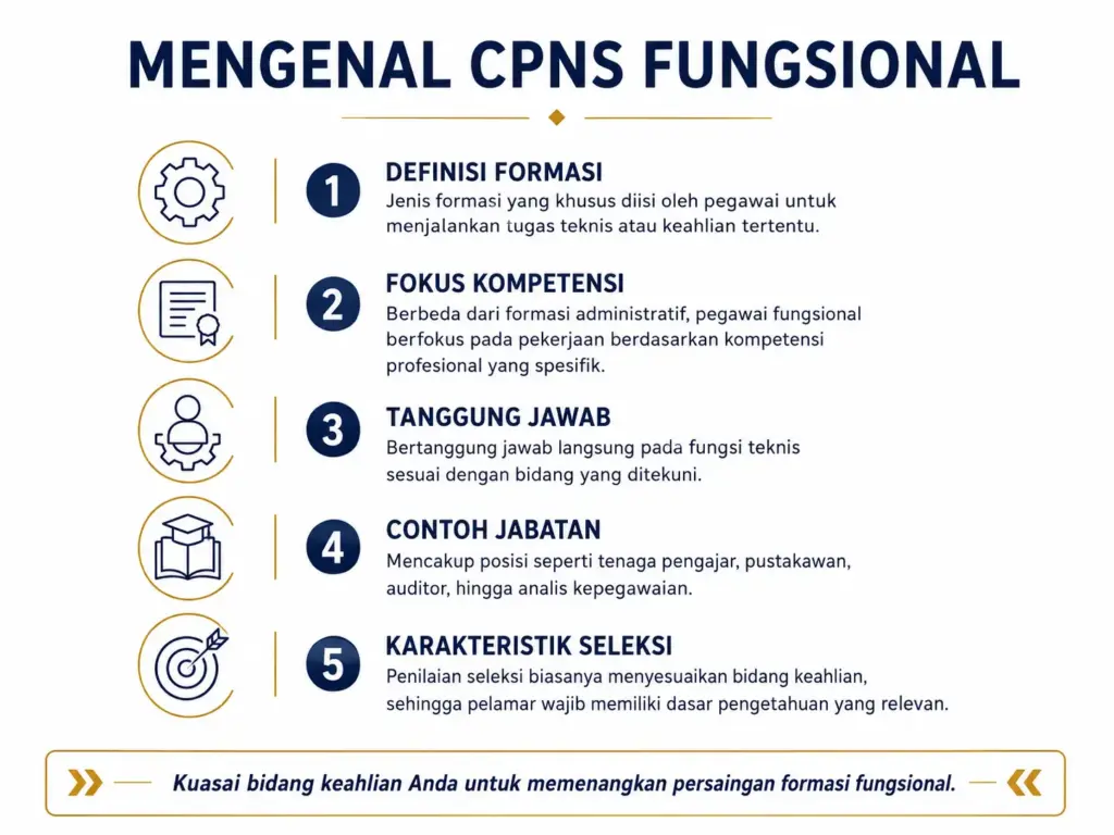 1. Mengenal CPNS Fungsional dan Perannya dalam ASN