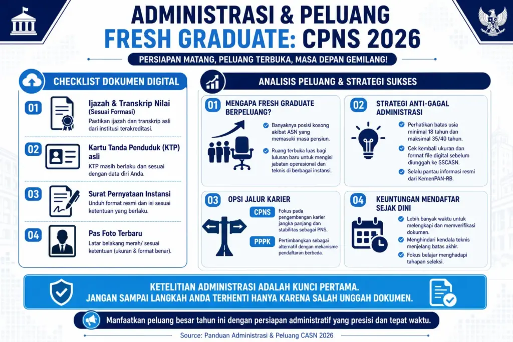 Persyaratan Administrasi dan Peluang Fresh Graduate