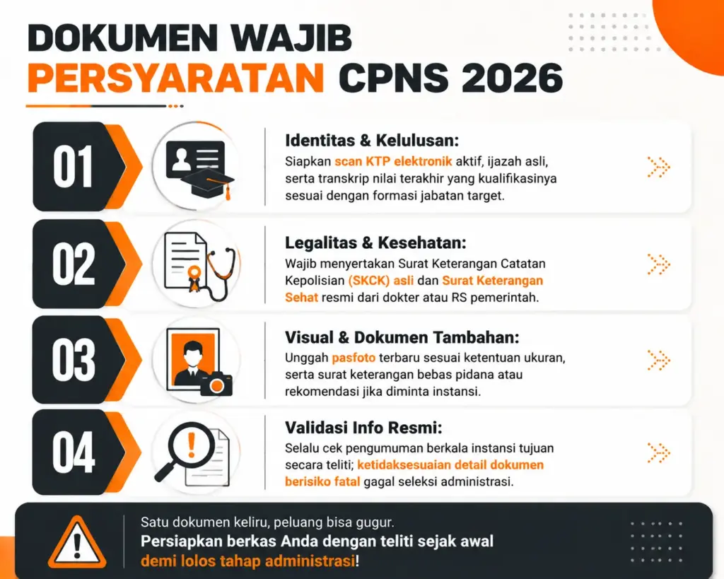 2. Dokumen Penting Dalam Persyaratan CPNS 2026