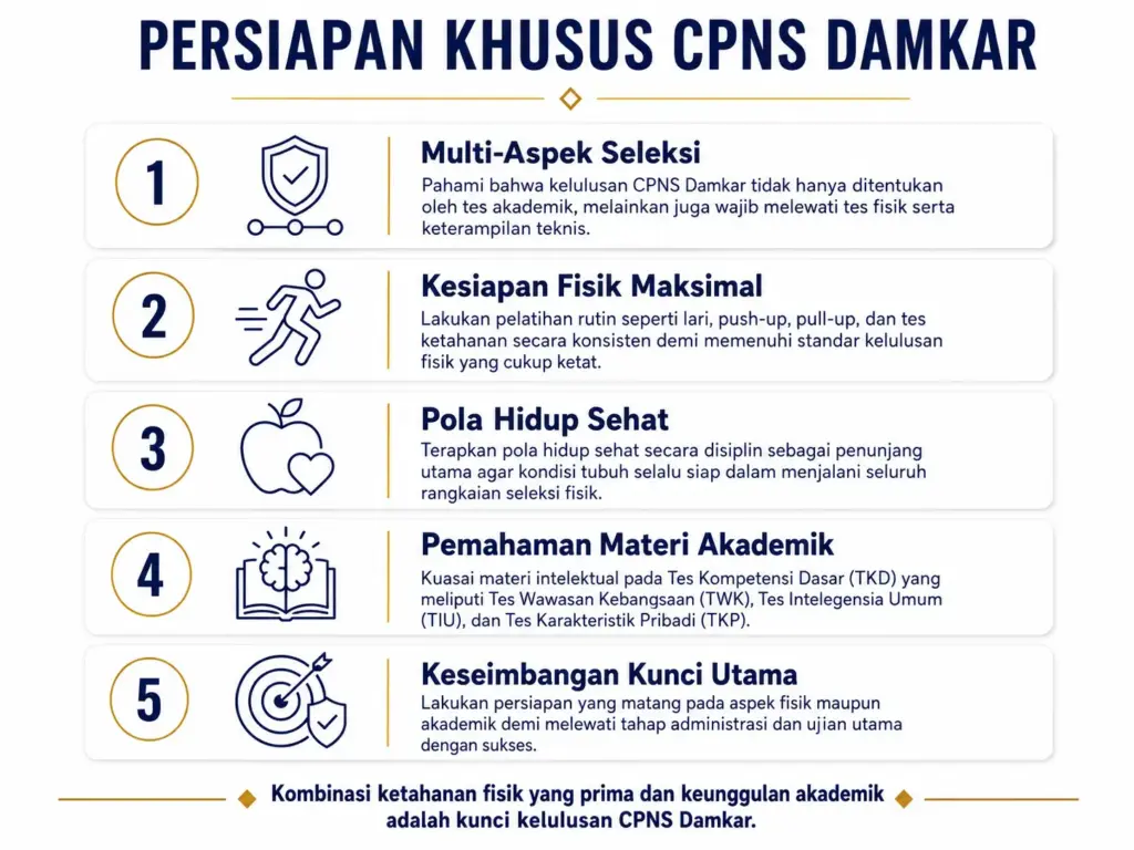 2. Persiapan Khusus yang Dibutuhkan Calon CPNS Damkar