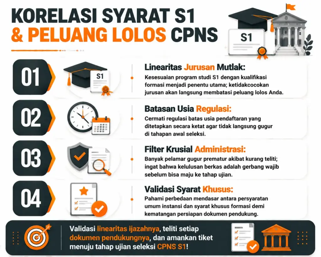 2. Memahami Hubungan Syarat CPNS S1 dengan Peluang Lolos Seleksi