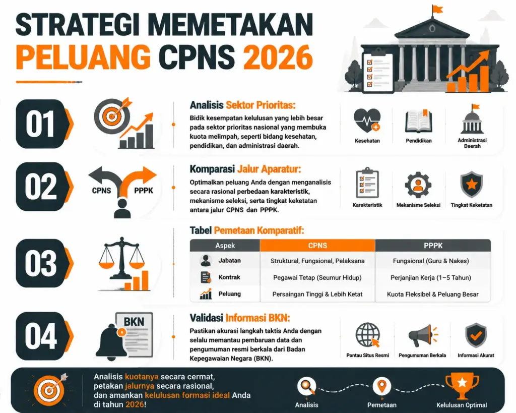 3. Memetakan Formasi dan Peluang Lolos CPNS 2026