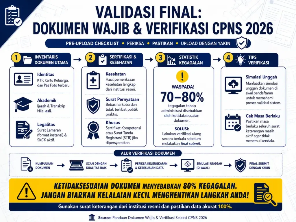 Dokumen Wajib dan Verifikasi CPNS