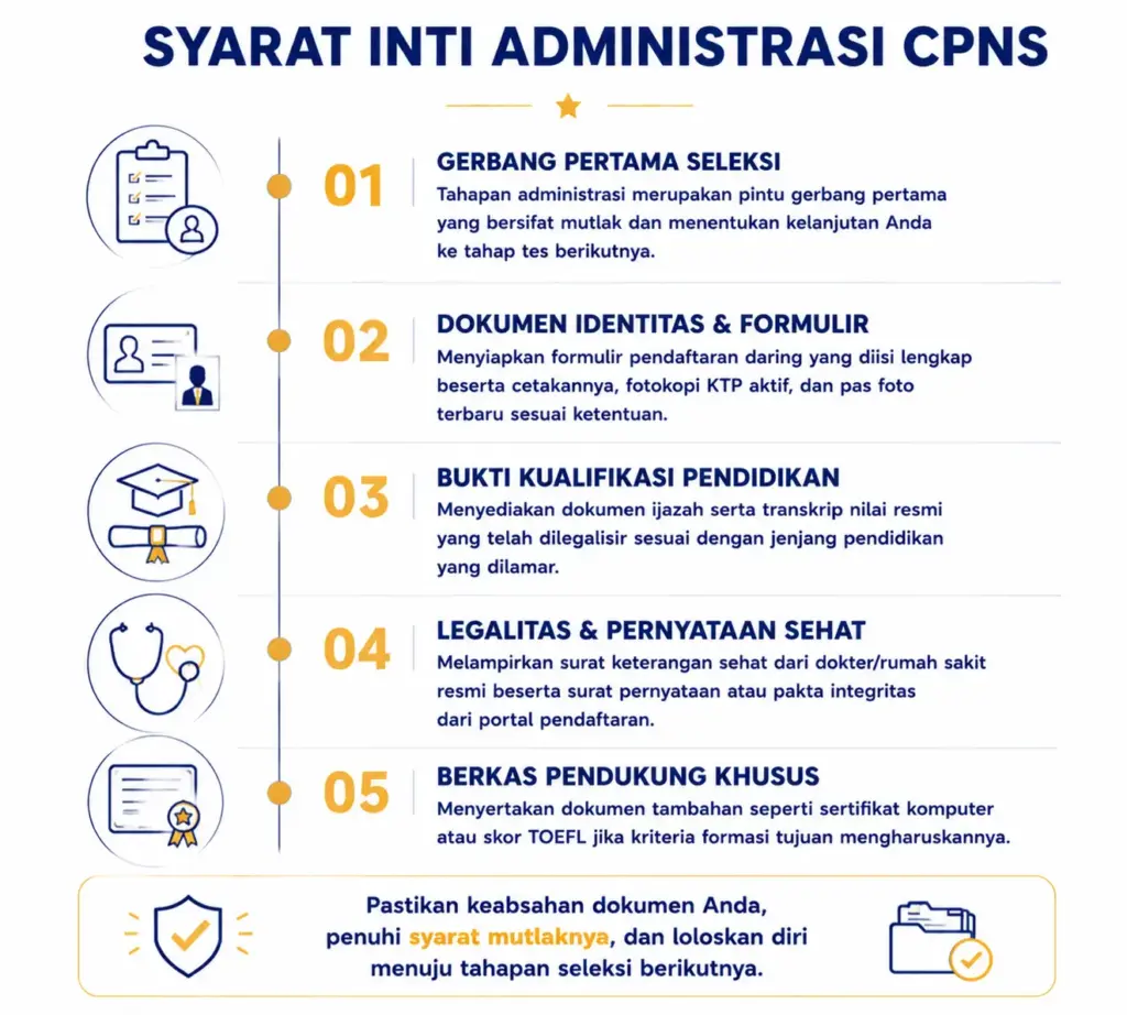1. Memahami Syarat Administrasi CPNS yang Harus Dipenuhi