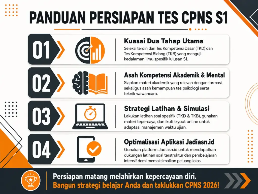 4. Persiapan Tes untuk Formasi CPNS Lulusan S1