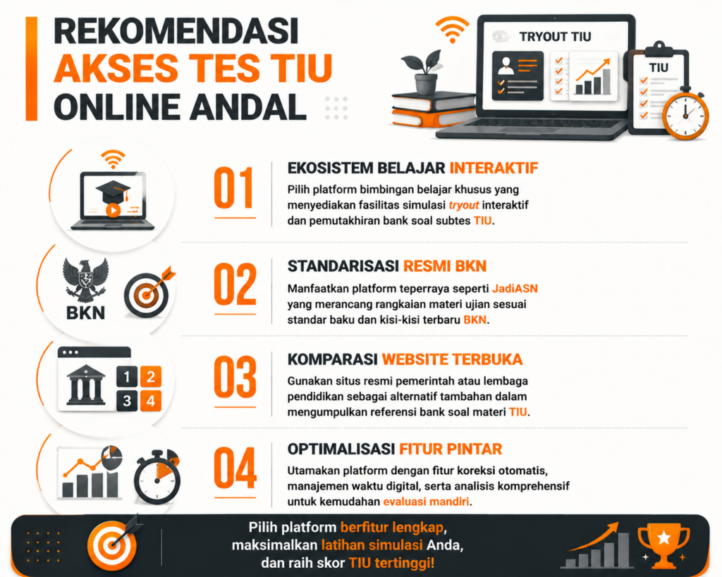 2. Tes TIU Online Dimana Bisa Diakses? Platform yang Terbukti Andal