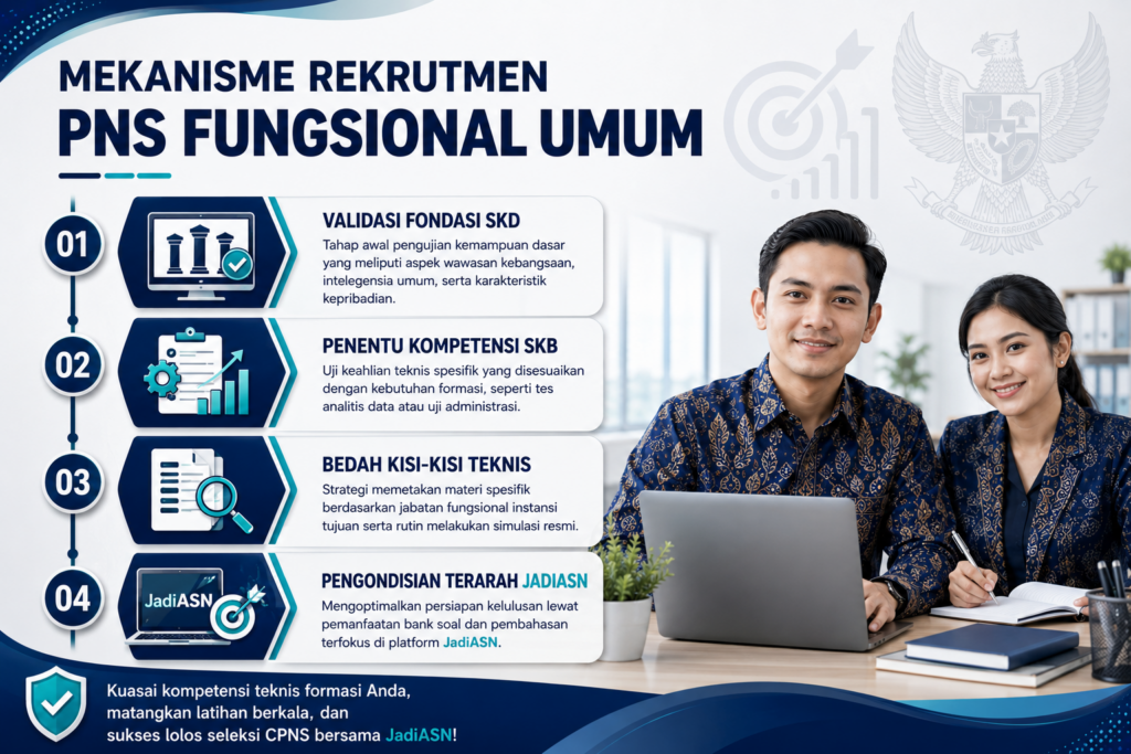 3. Mekanisme Rekrutmen untuk PNS Fungsional Umum di CPNS