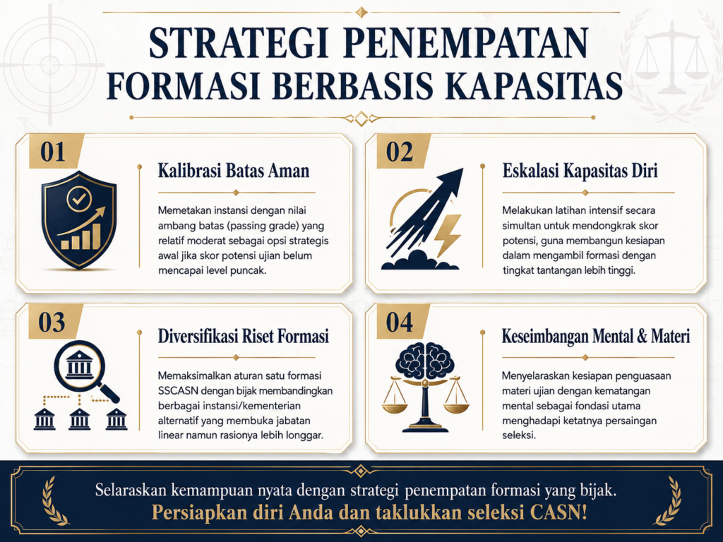 5. Strategi Pilih Formasi CPNS Sesuai Kondisi Nilai dan Kemampuan