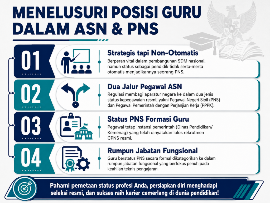 1. Menelusuri Posisi Guru dalam ASN dan PNS
