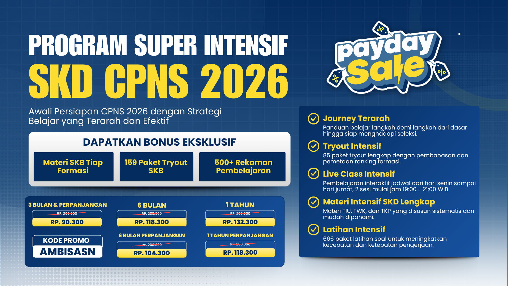 PROMO WEB ARTIKEL (23 Juni 2026) - KODE PROMO AMBISASN (1)