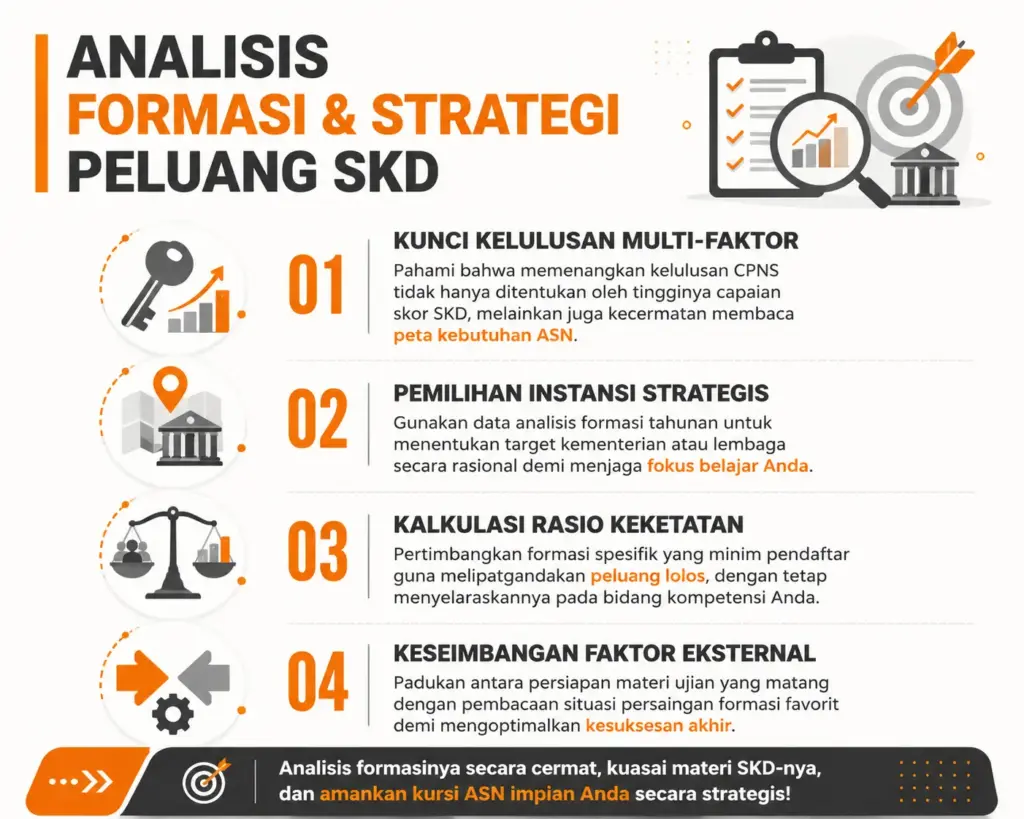 3. Memperhitungkan Peluang dan Analisis Formasi dalam Persiapan SKD